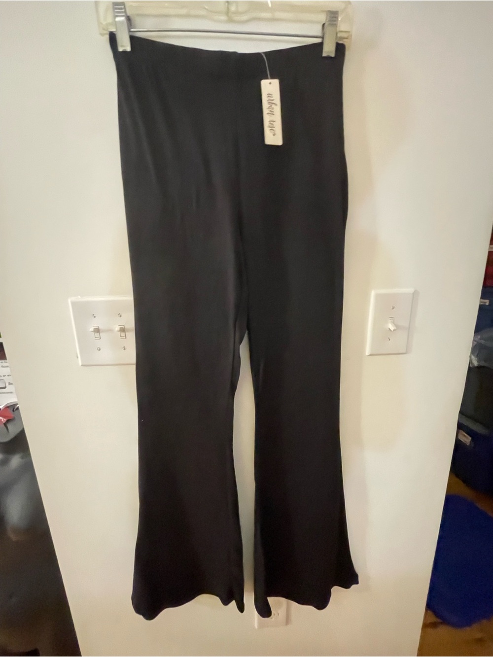 Black Women's Flare Pants Size M